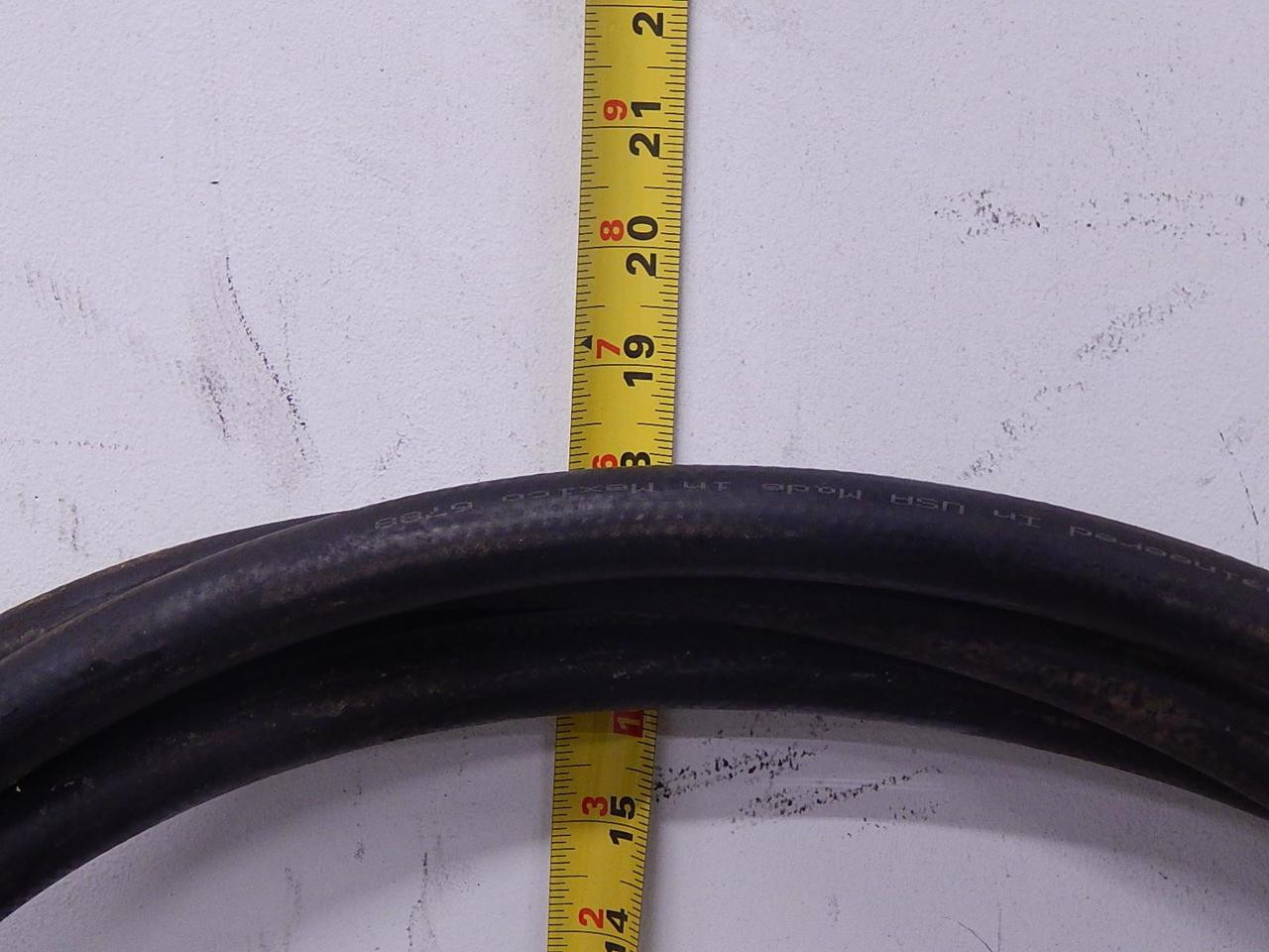 Gates 8G2 1/2 In 4000 Psi Flame Resistant Hydraulic Hose 15 Ft 2Wire